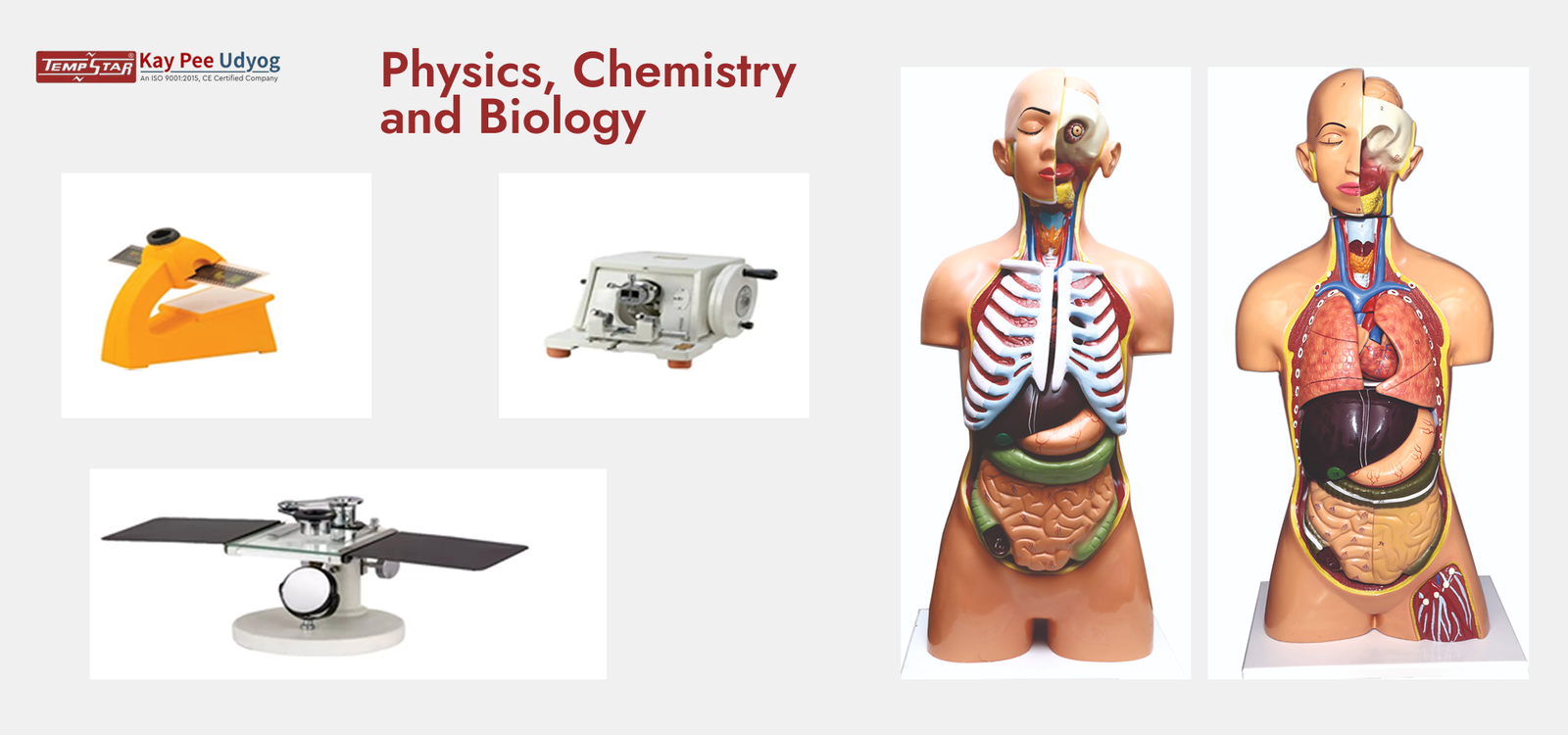 Physics, Chemistry and Biology